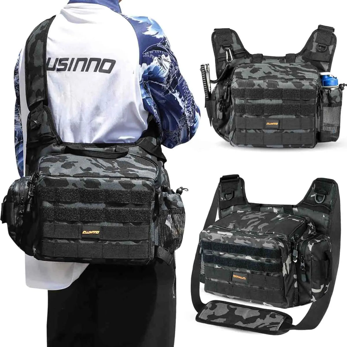 Fishing tackle backpack