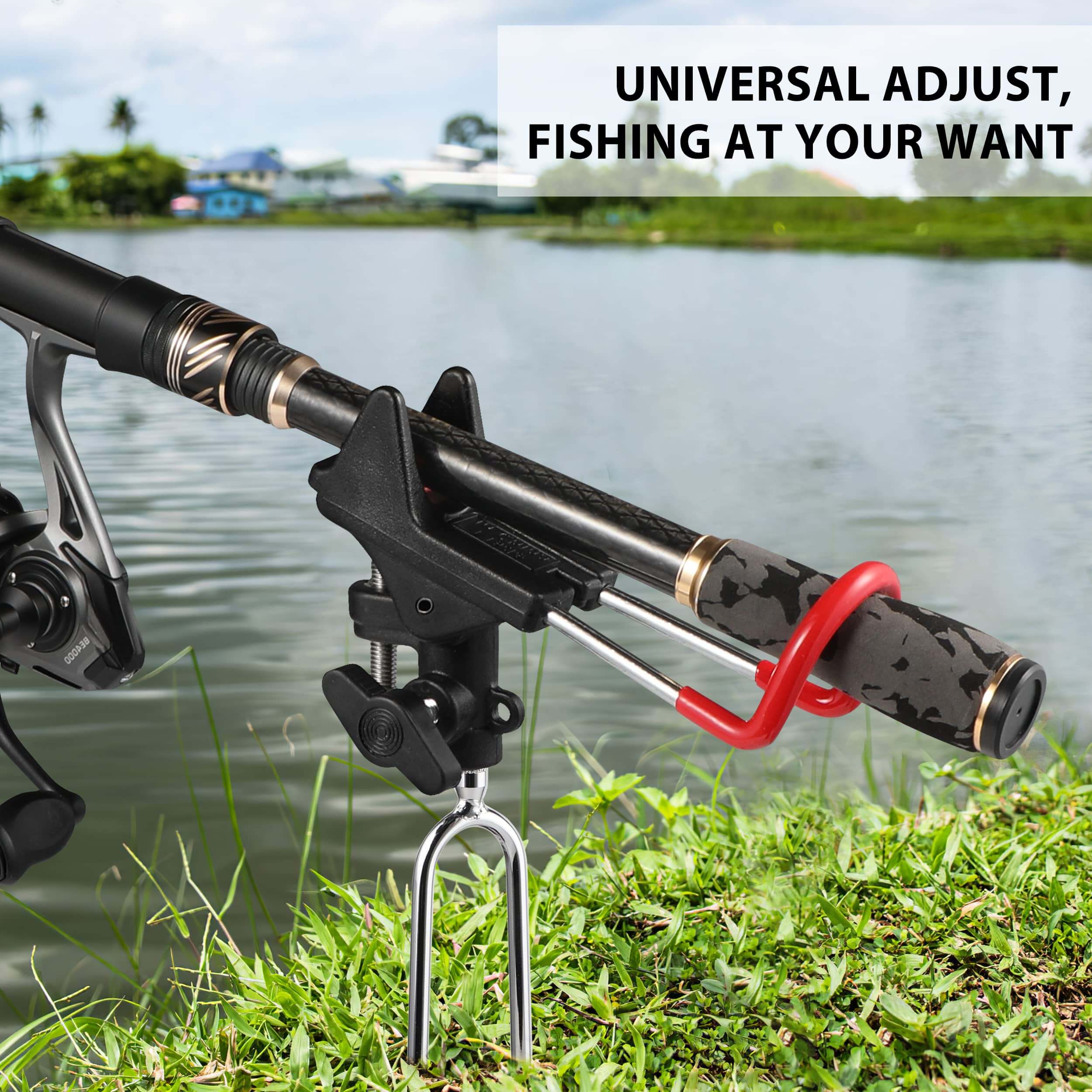 PLUSINNO Fishing Rod Holders for Bank