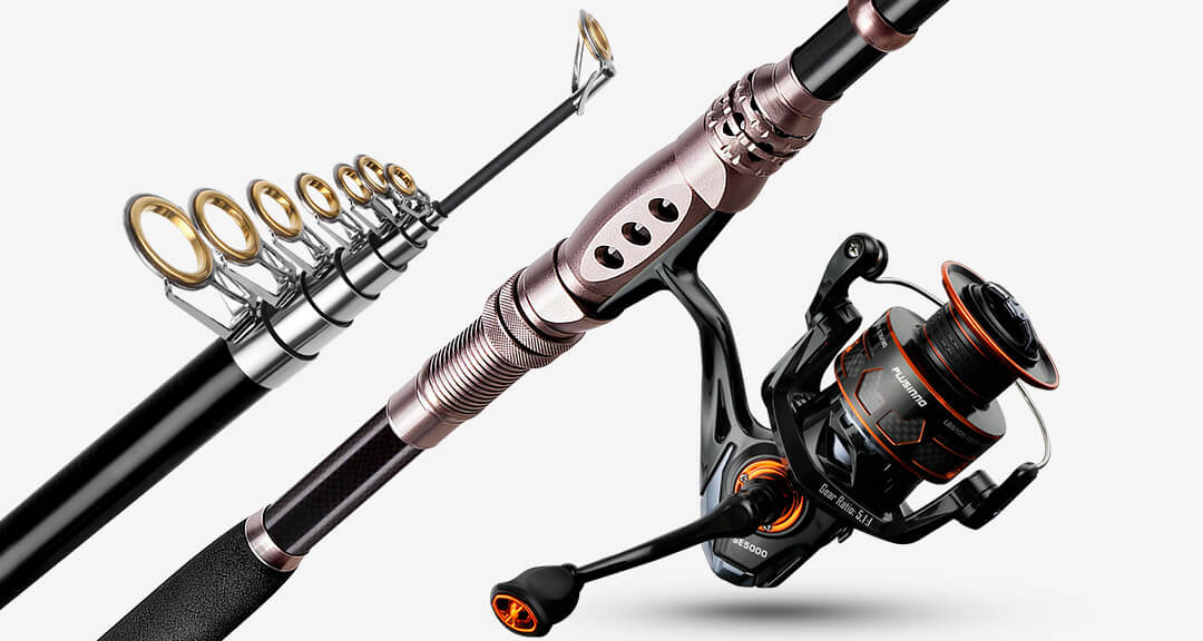  PLUSINNO Fishing Rod And Reel Combo,Fishing Pole