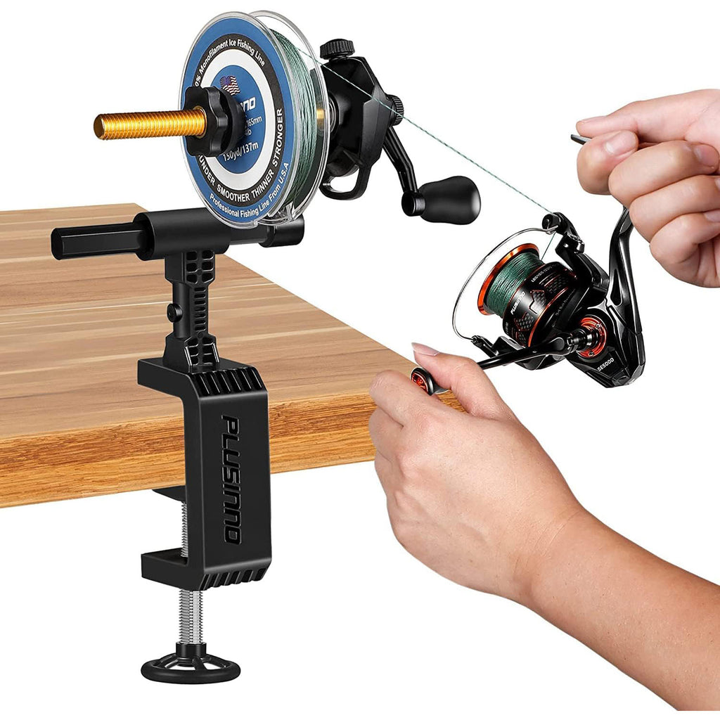best fishing reel winder PLUSINNO Fishing Line Spooler With Unwinding Function, Fishing Line Wi –  Plusinno