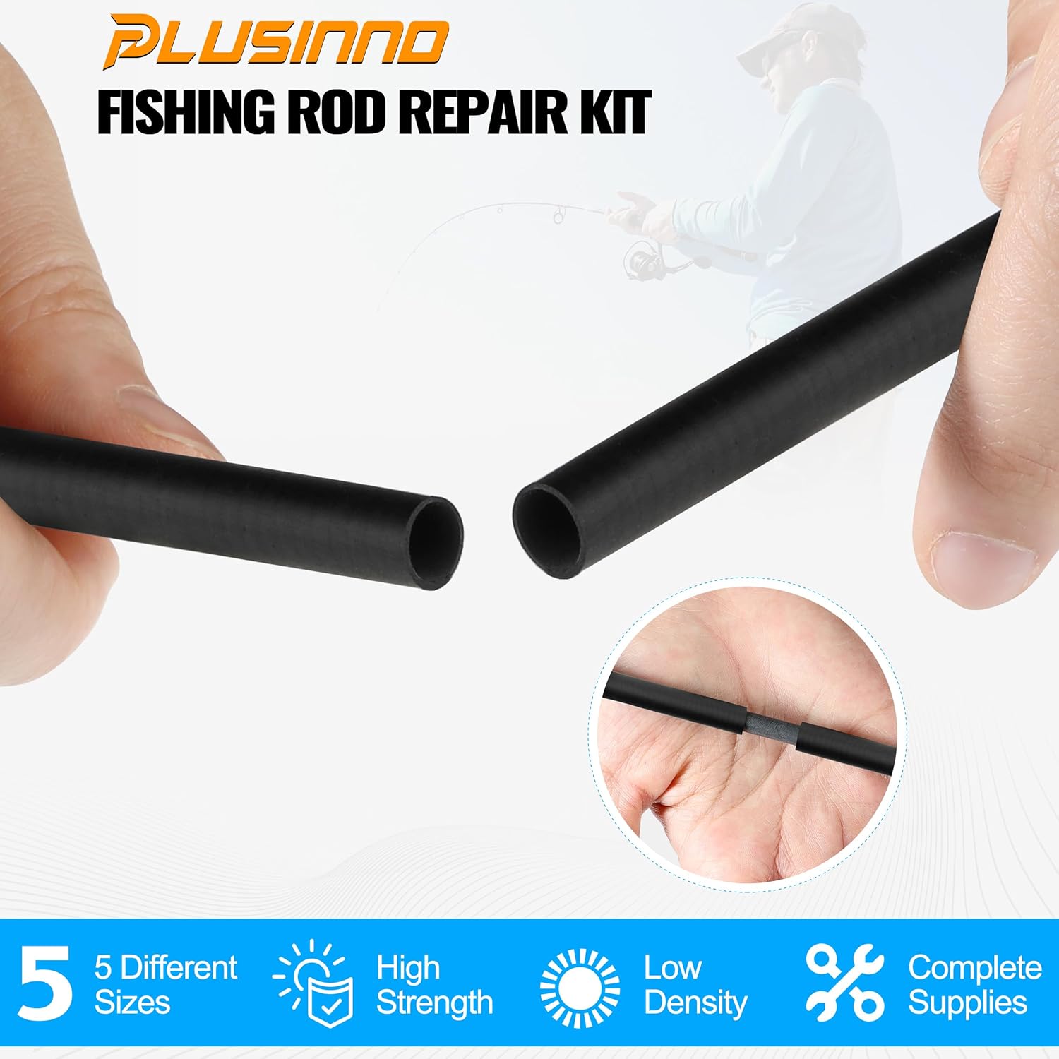 ark fishing pole repair PLUSINNO Fishing Pole & Rod Repair Kit, – Plusinno