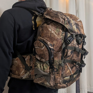 All-Weather 45L Hunting Backpack – Waterproof + Rain Cover + Padded Scabbard | Must-Have Gear for Deer Hunters | Great Gift To Chose