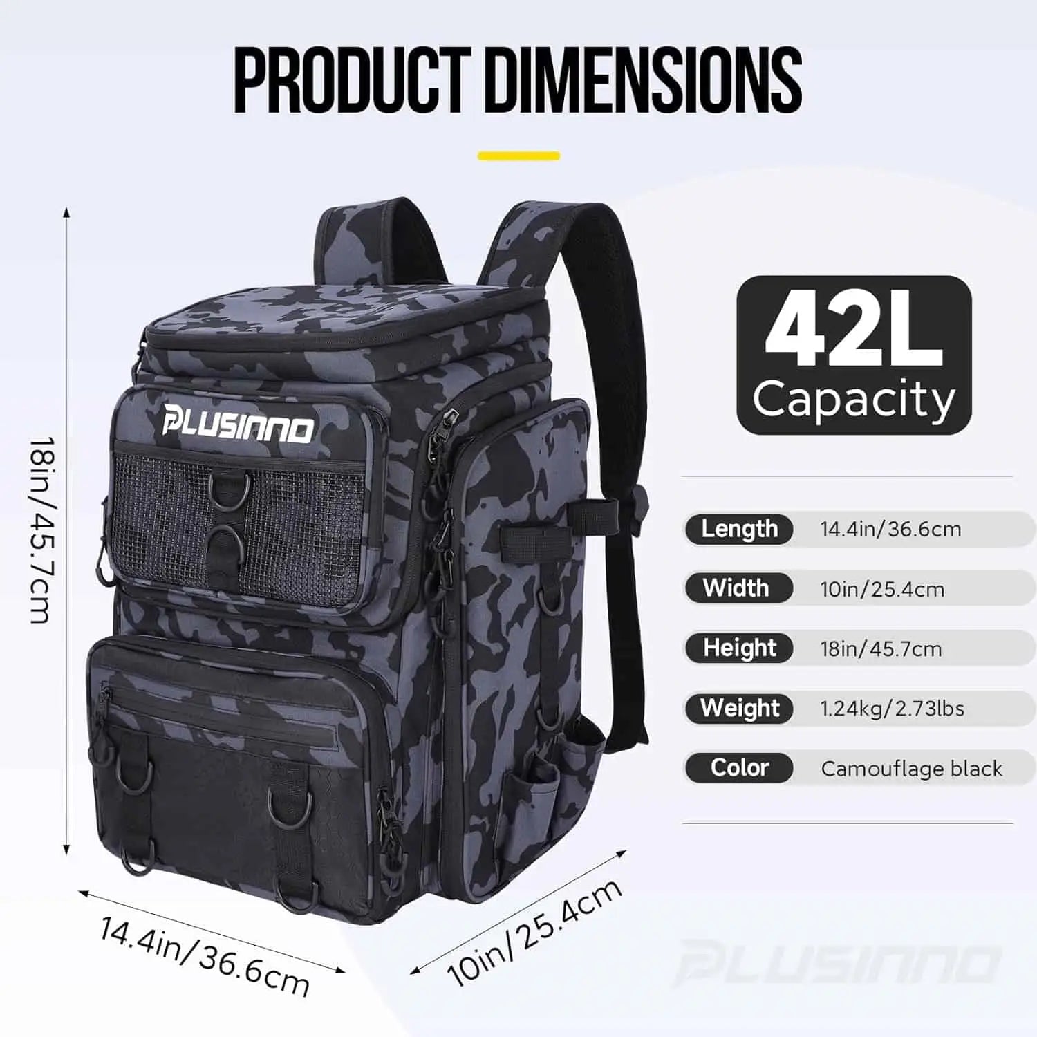 Buy PLUSINNO® Outdoor Sports Shoulder Bag Fishing Tackle Storage