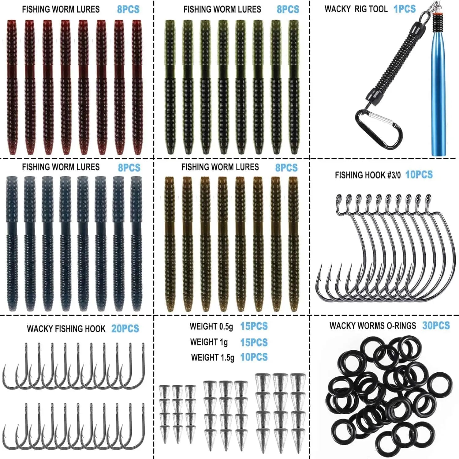 PLUSINNO 133PCS 5.5
