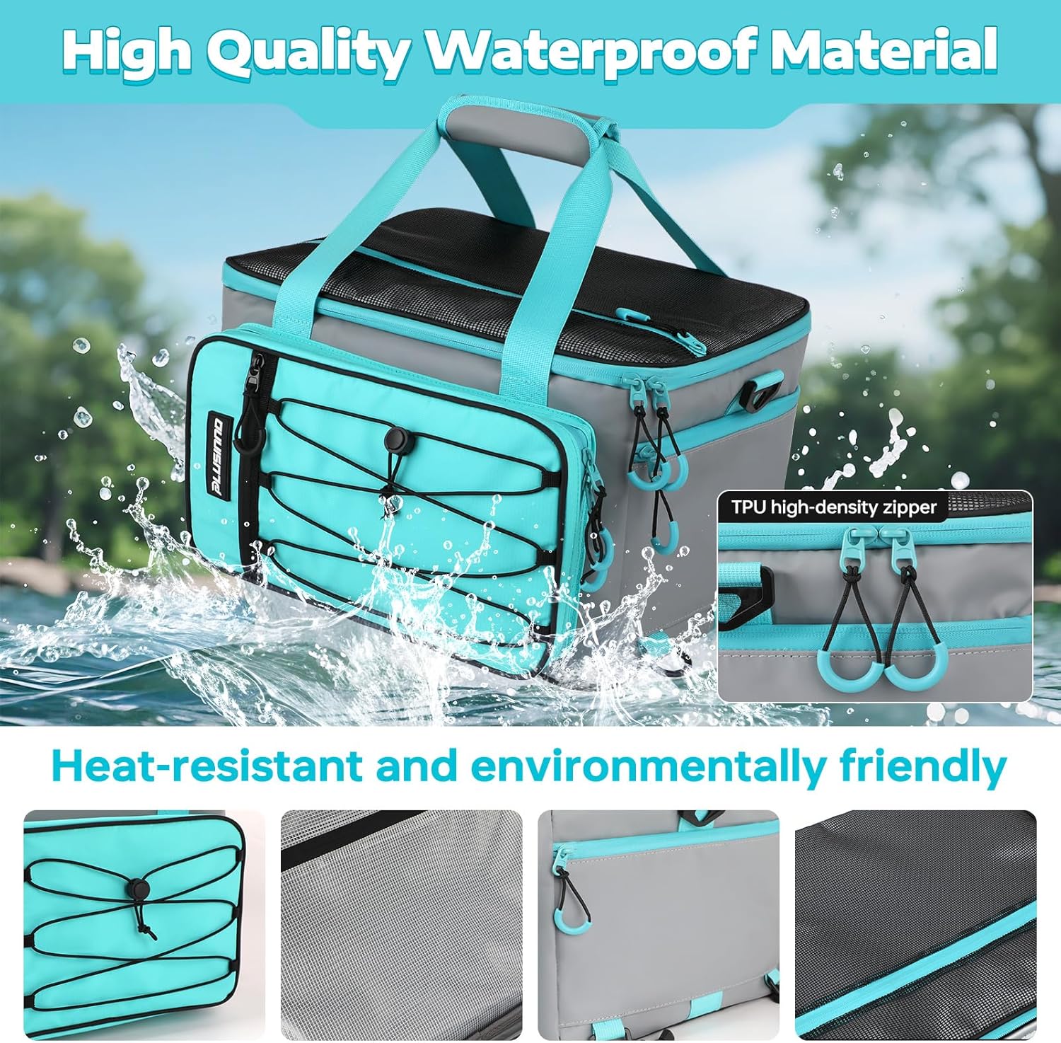 PLUSINNO 28L Paddle Board Cooler, Waterproof SUP Cooler Durable PVC Material,