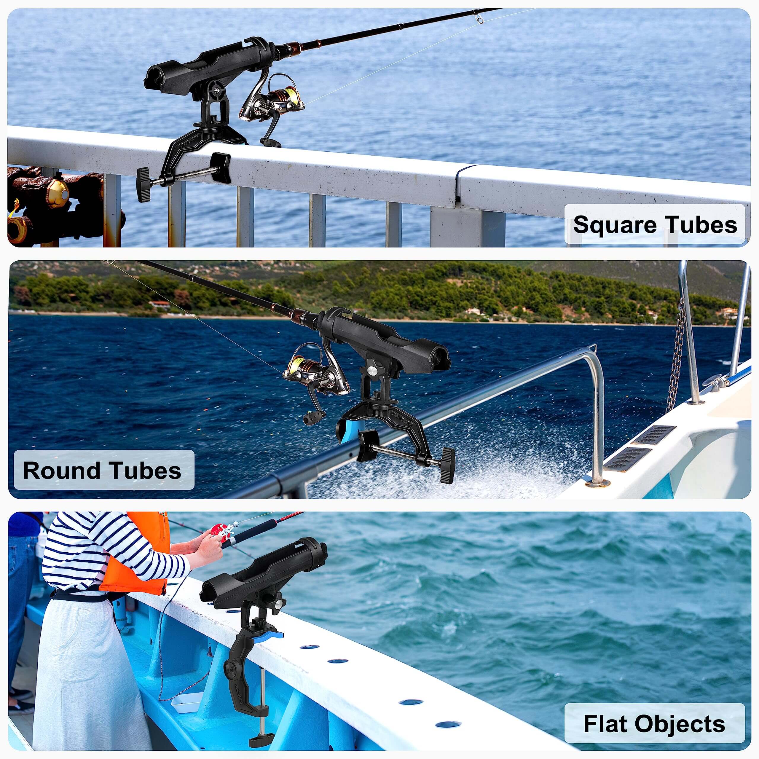 PLUSINNO BRH01 Fishing Rod Holders for Boat