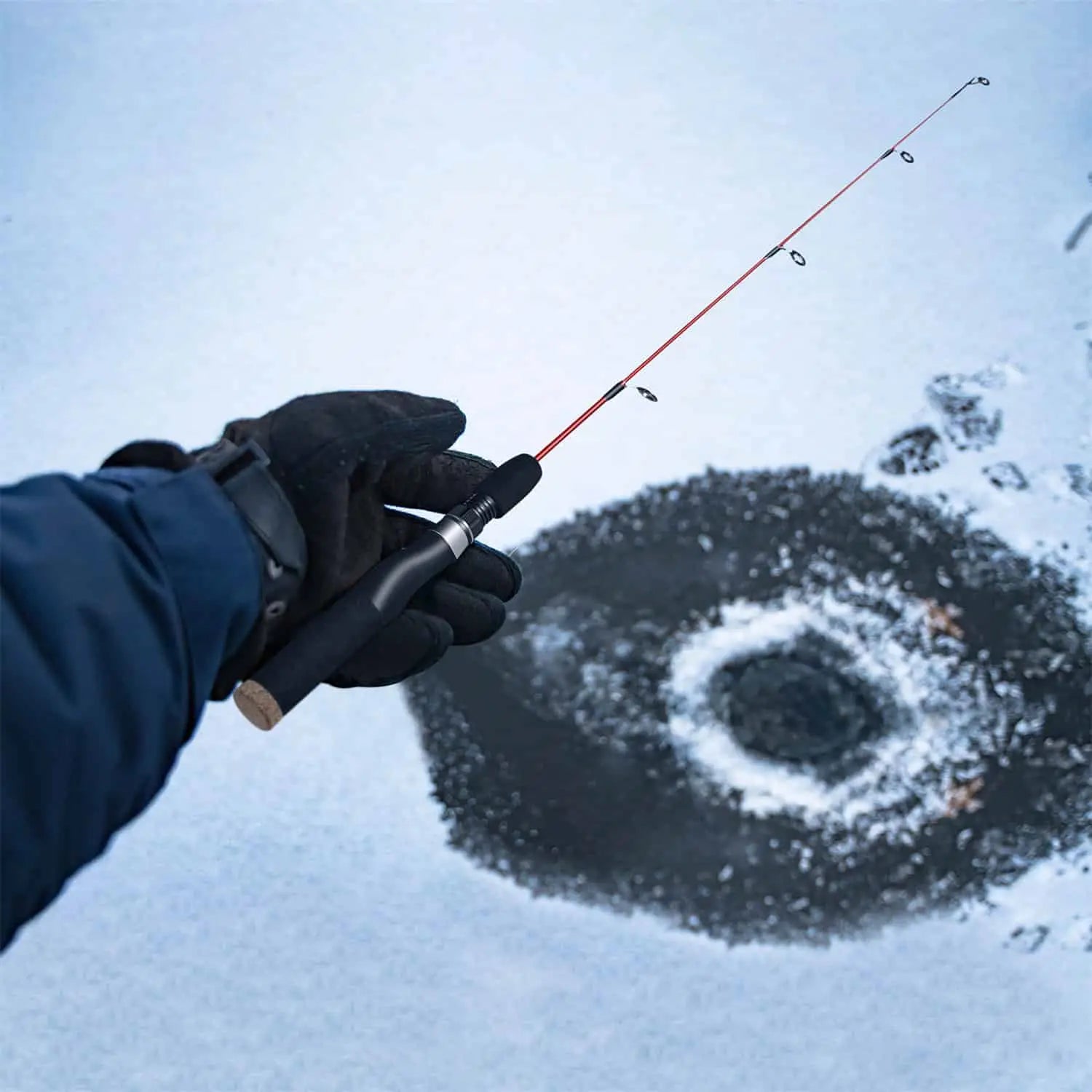 PLUSINNO ICE Ⅰ Canne à pêche sur glace