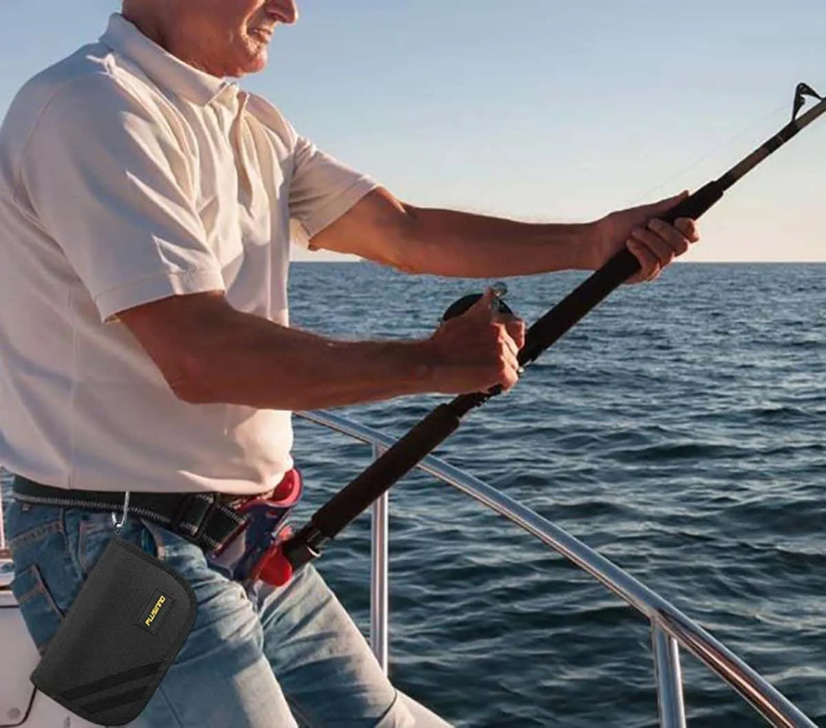 PLUSINNO Leurres de pêche pour bar avec sac de transport portable