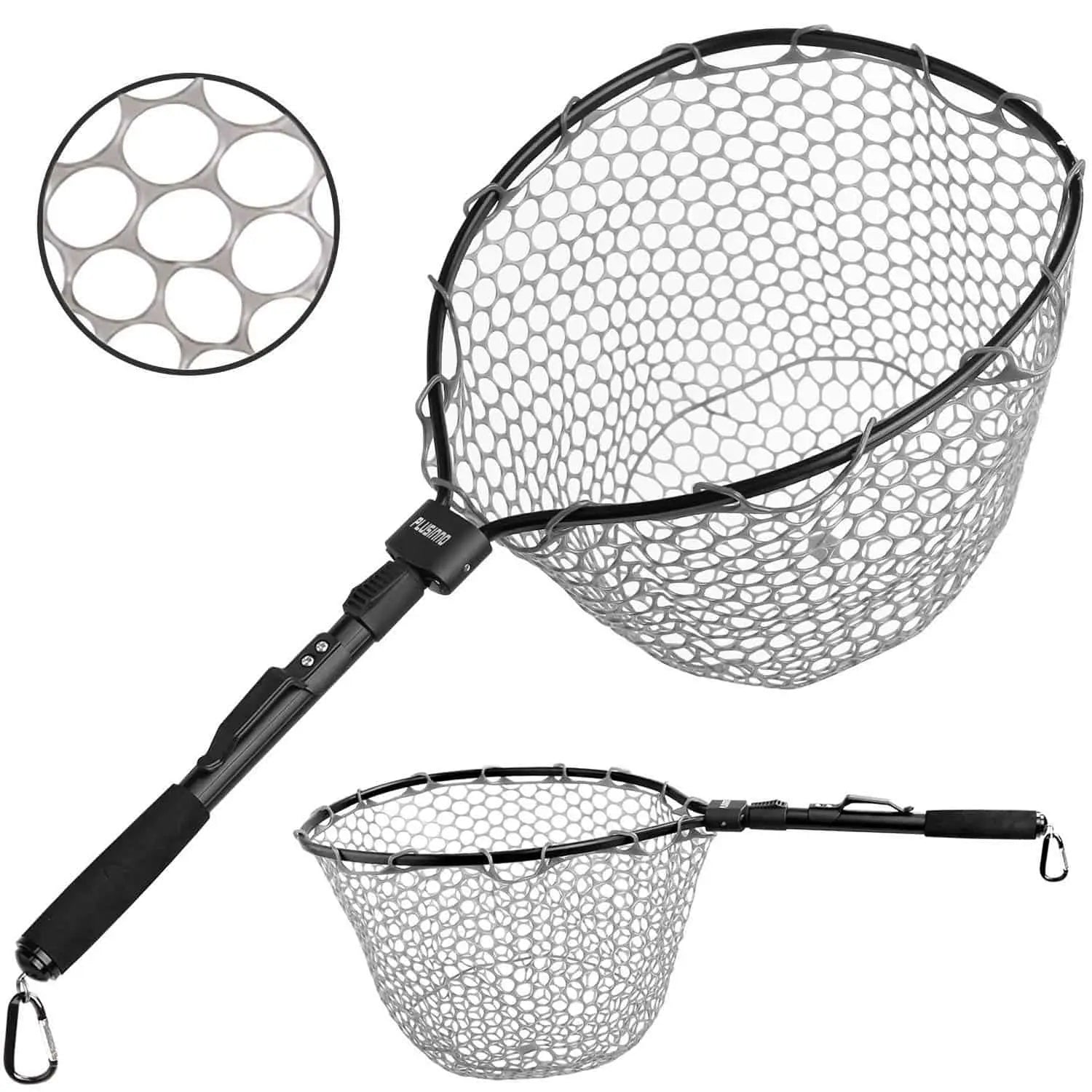 PLUSINNO FN6 Soft Rubber Fly Fishing Net