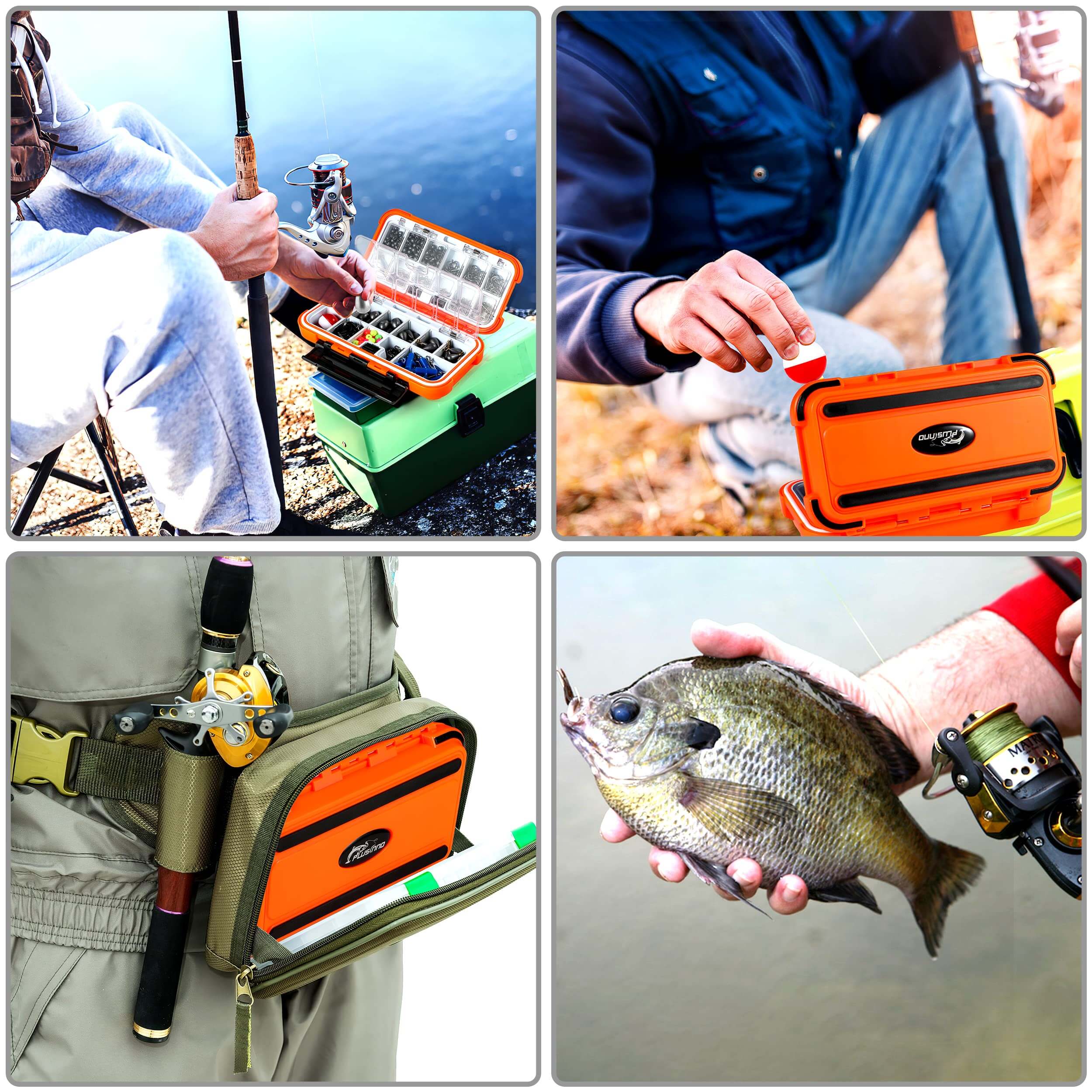 Plusinno 253 pcs Fishing Accessories Kit