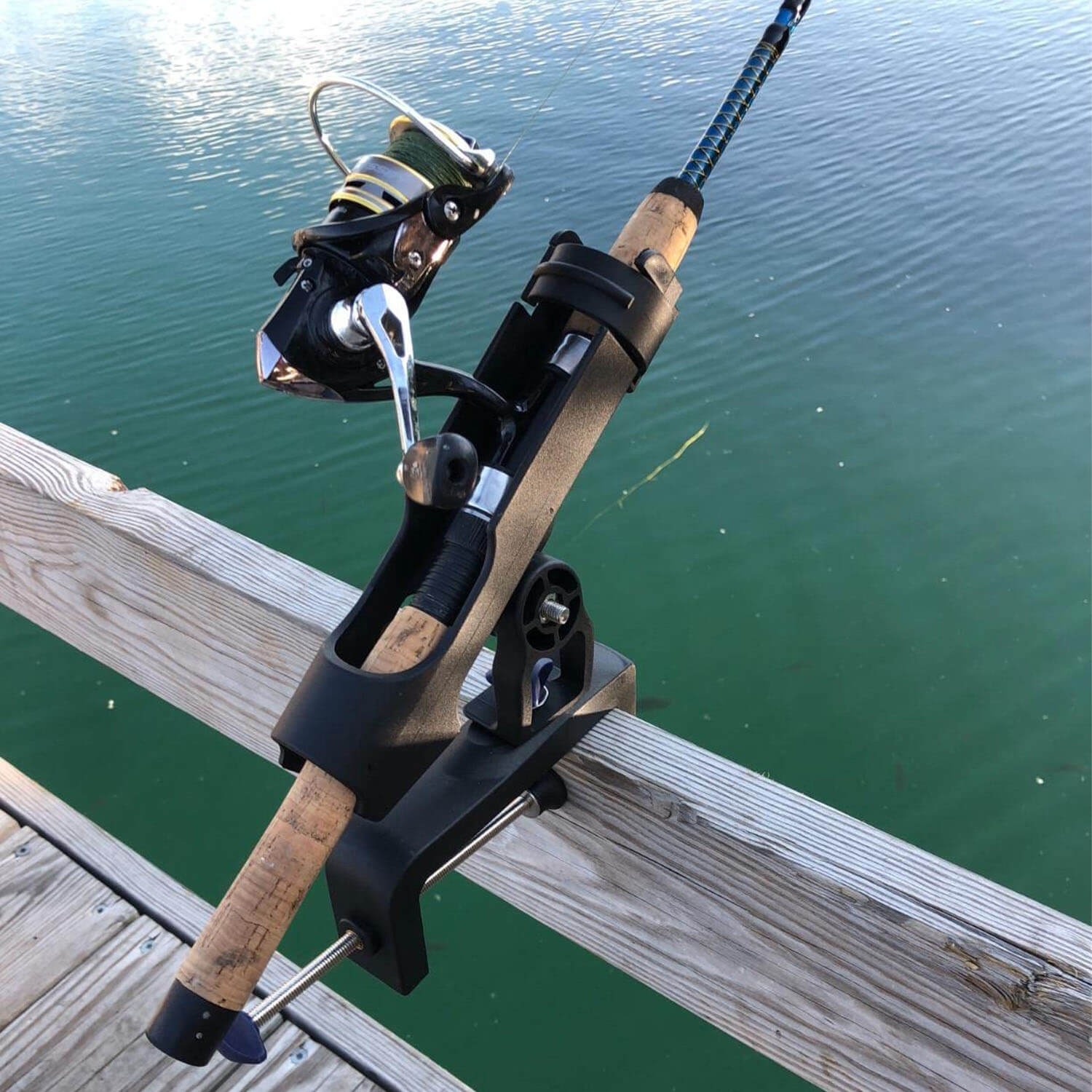 PLUSINNO RH30 Porte-cannes pour bateau de pêche avec grande pince