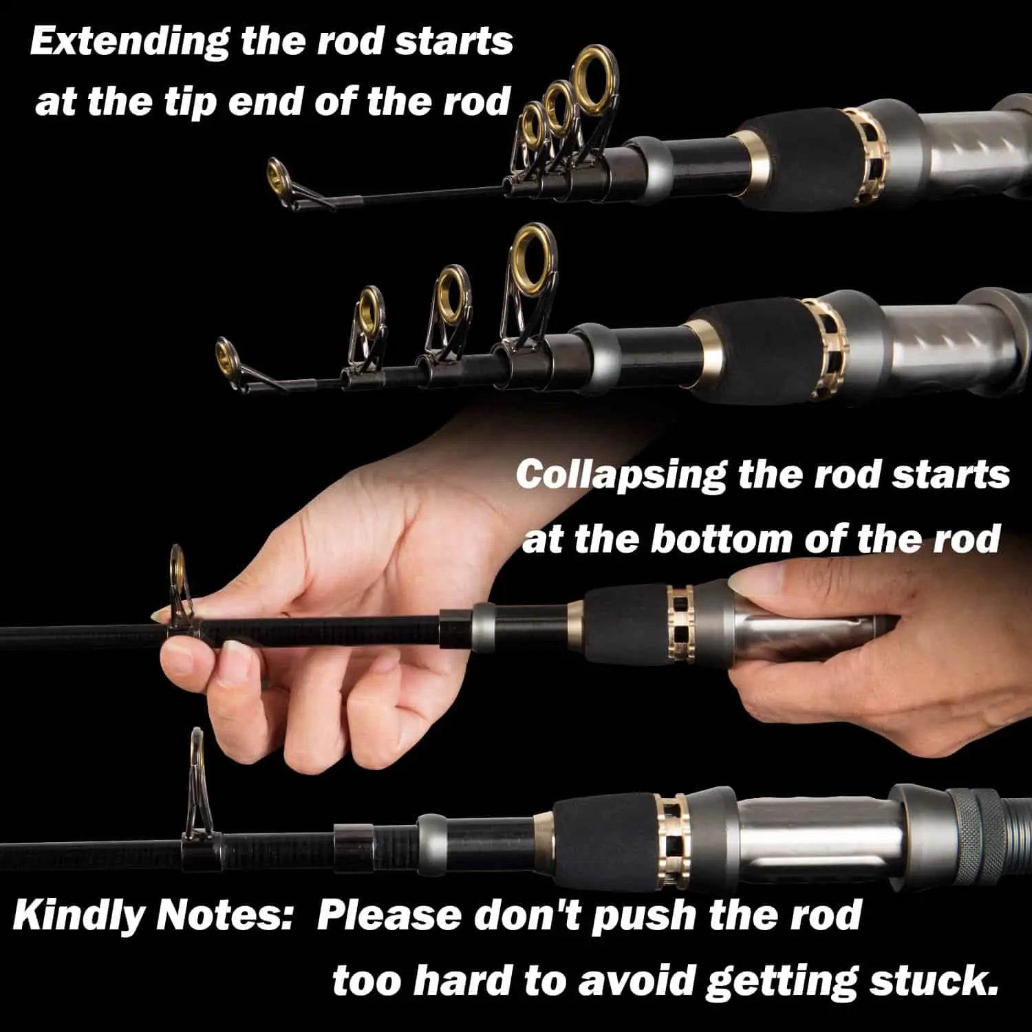 Fishing Pole Blackhawk Telescopic Rod HOT NEW DESIGN KastKing BLACKHAWK II TRAVEL FISHING ROD FEATURES How Fishing Pole Blackhawk Telescopic Rod HOT NEW DESIGN KastKing BLACKHAWK II TRAVEL FISHING ROD FEATURES How