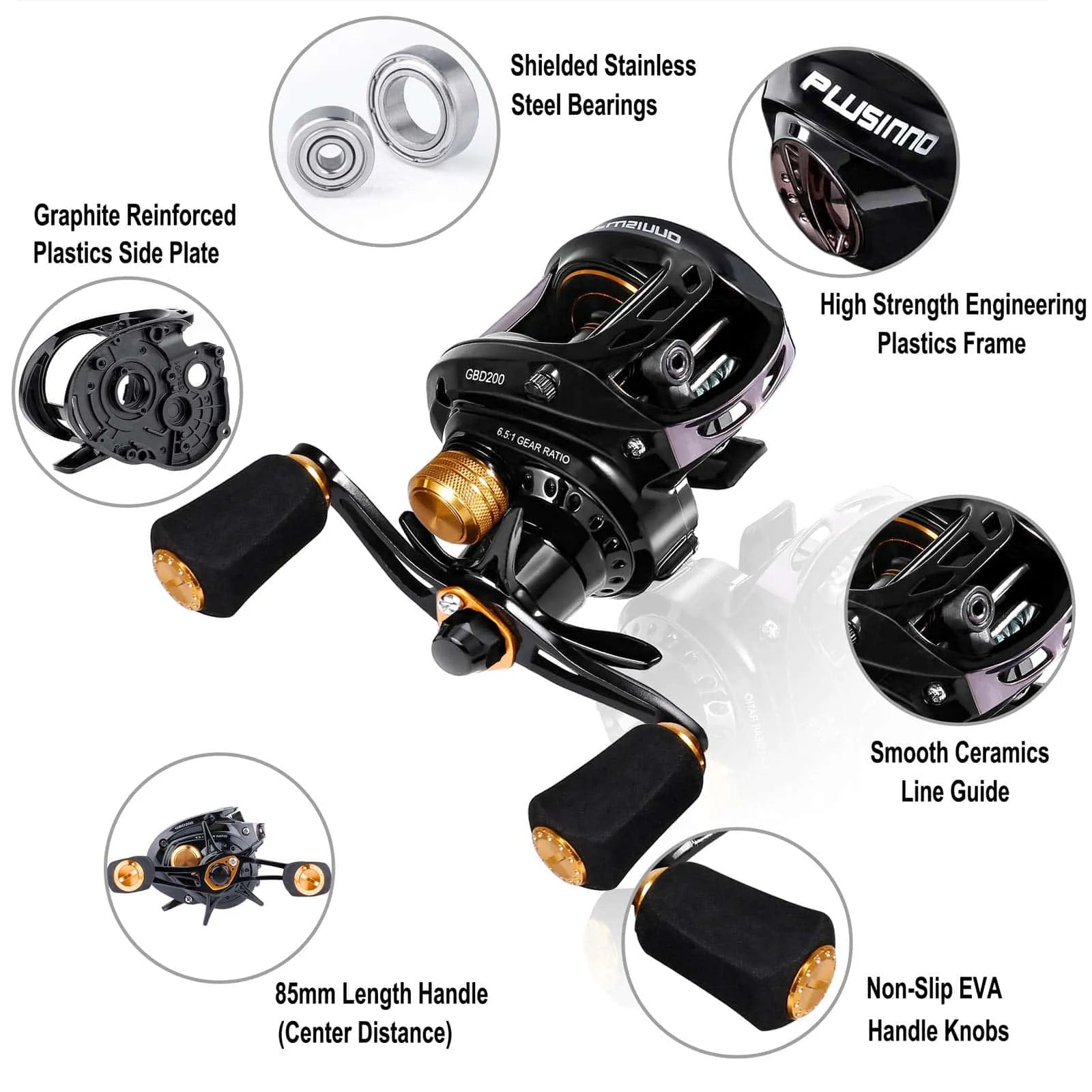 Baitcasting Fishing Reel