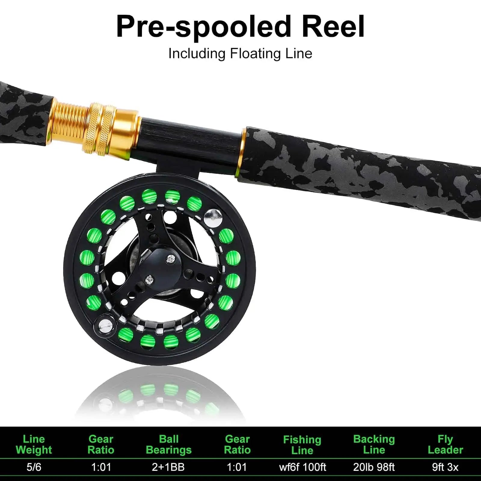 PLUSINNO Fly Fishing Rod and Reel Combo Starter Kit – Plusinno PLUSINNO Fly Fishing Rod and Reel Combo Starter Kit – Plusinno