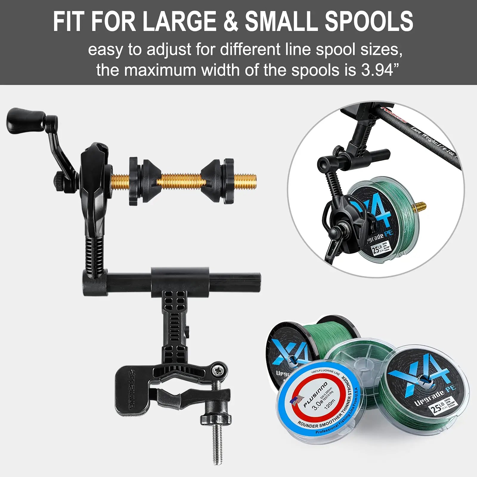 PLUSINNO FLS2 Fishing Line Spooler with Unwinding Function – Plusinno