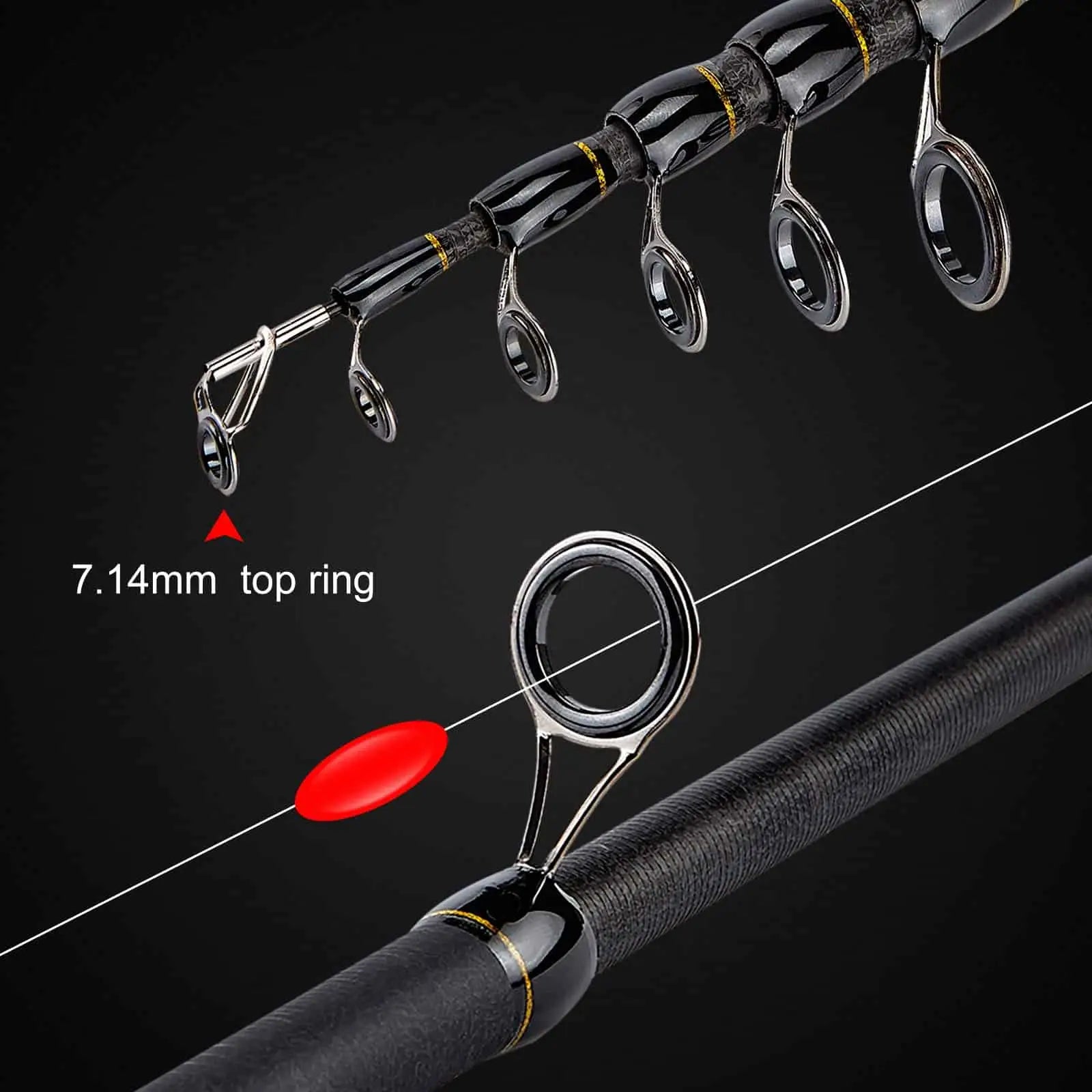 PLUSINNO Eagle Hunting Ⅵ Telescopic Fishing Rods