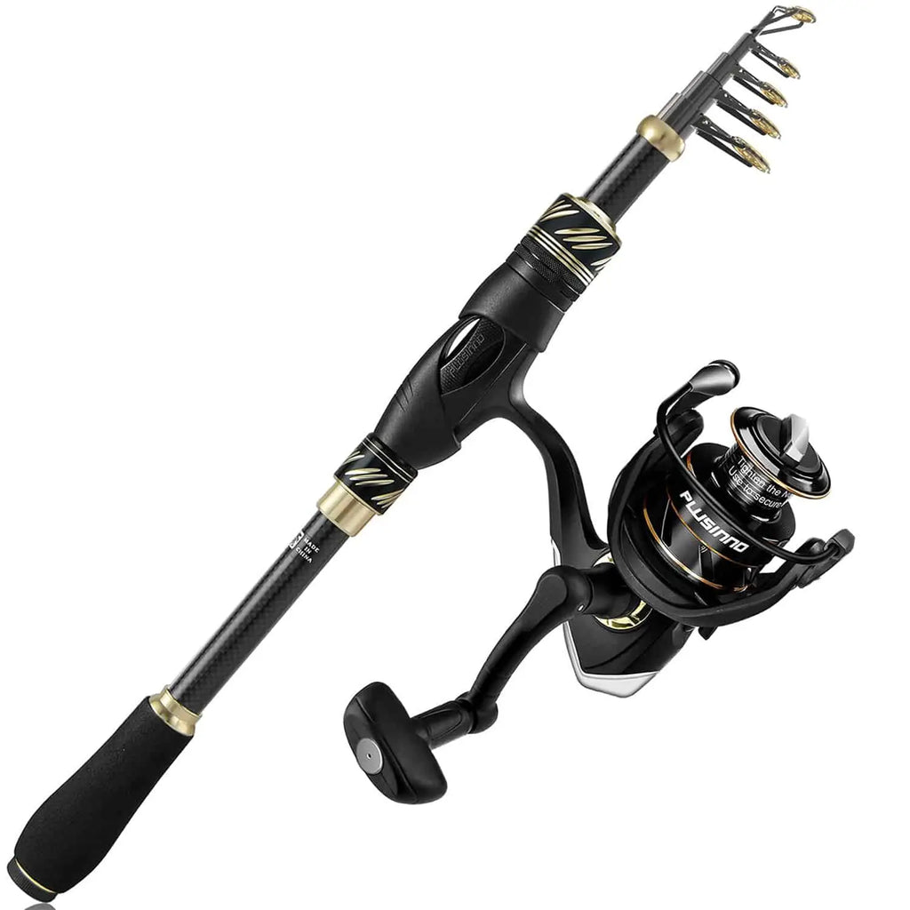 PLUSINNO Eagle Hunting Ⅸ Telescopic Fishing Rods and Reel
