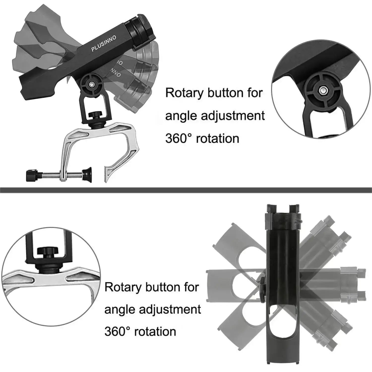 Fishing rod holder for boat