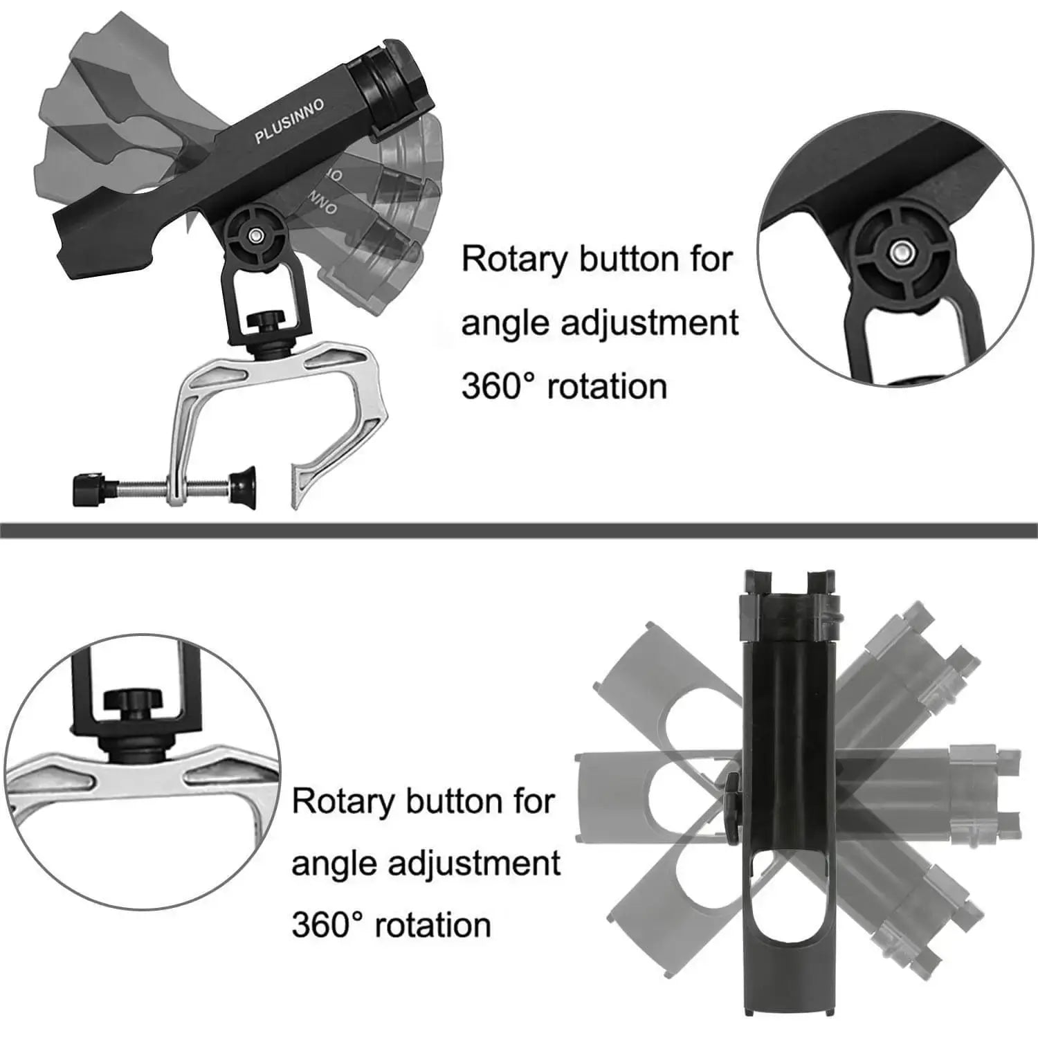 plusinno fishing boat rods holder PLUSINNO RH20 Kayak Fishing Rod Holders for Boats – Plusinno