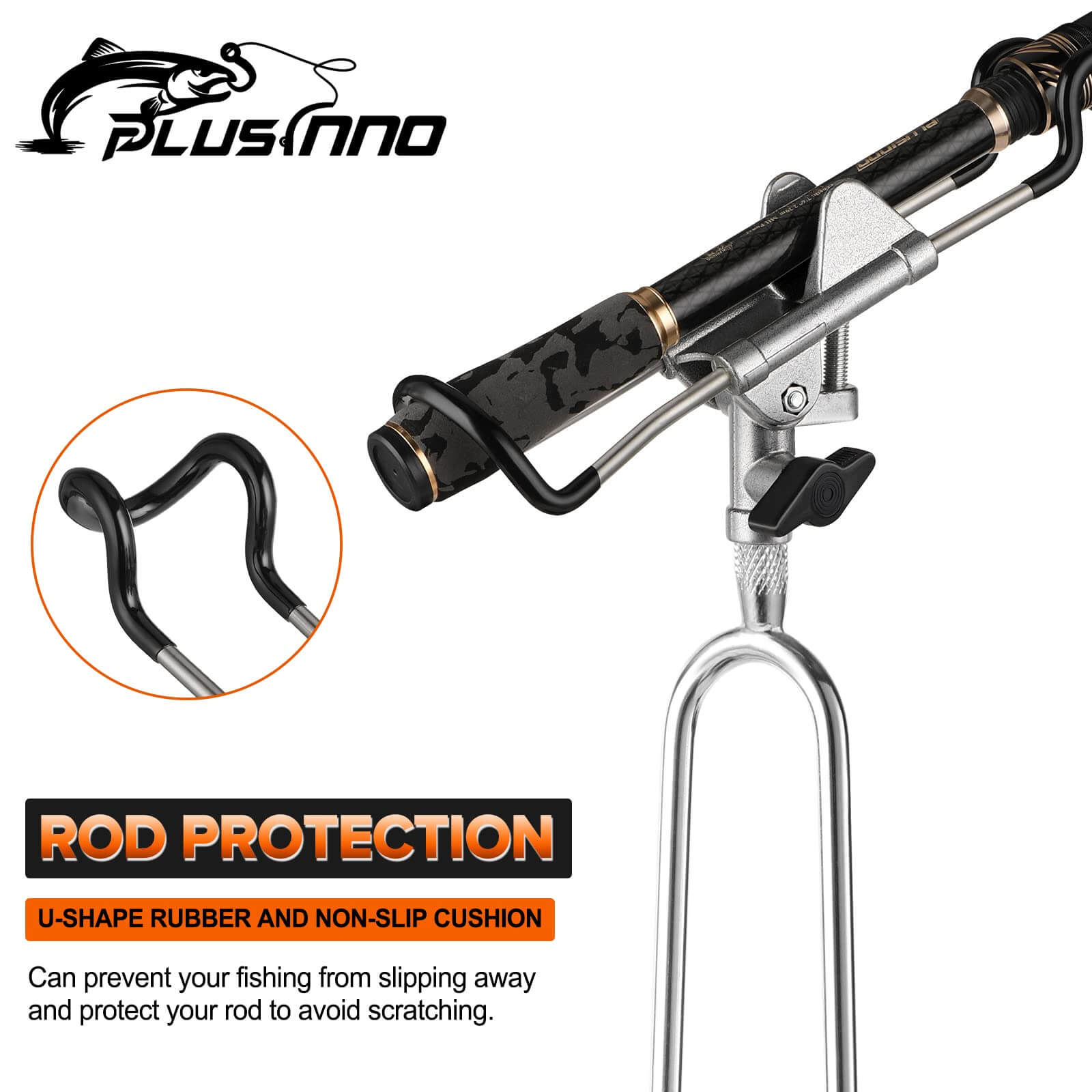 PLUSINNO Fishing Rod Holders for Bank