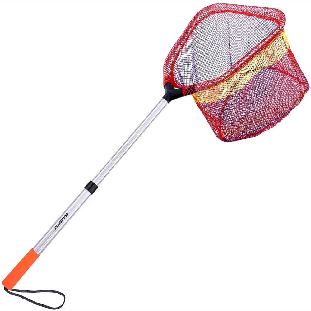 PLUSINNO KFN2 Kids Fishing Net with Retractable Carbon Fiber Handle – Plusinno