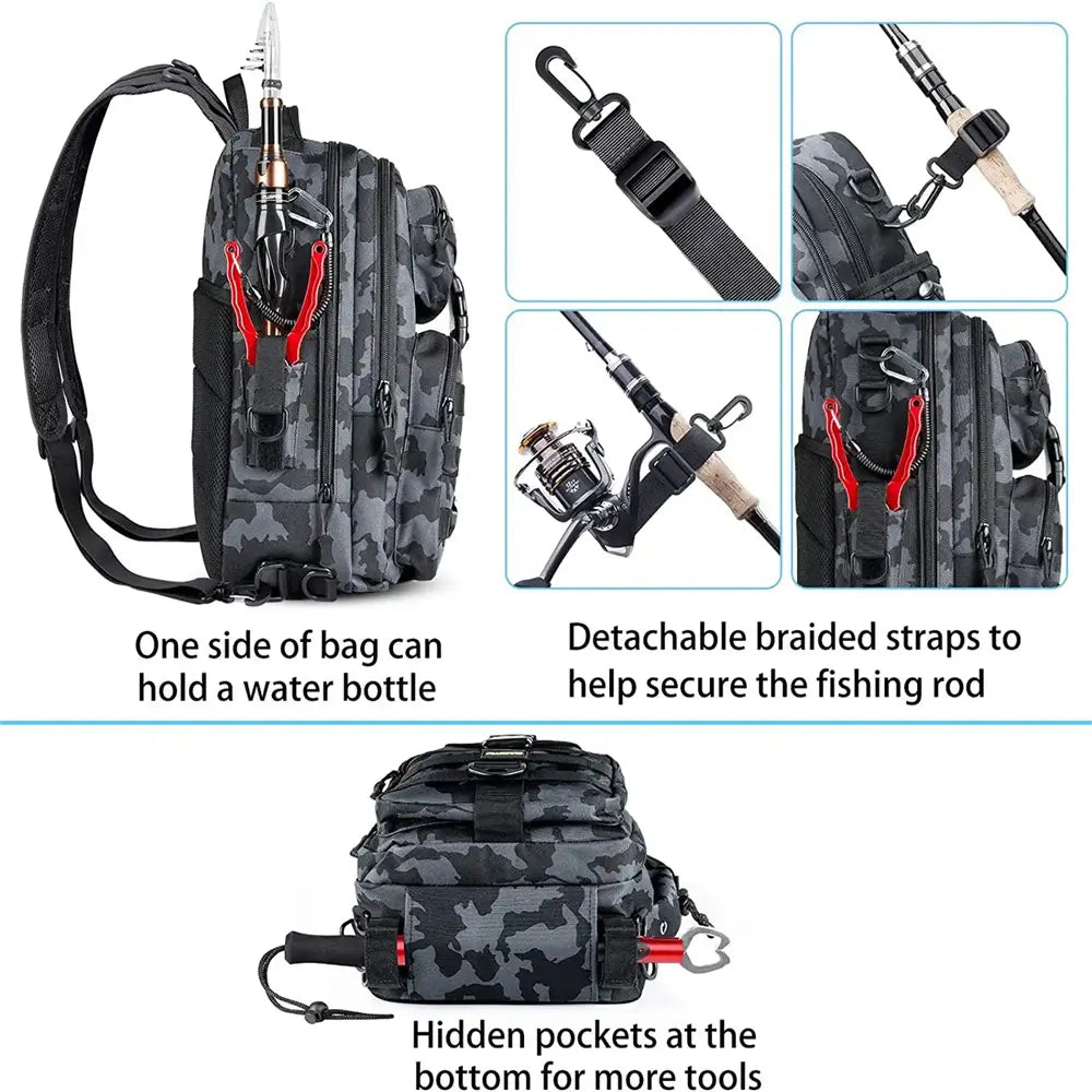 Rod Holder Straps │ replacement or add-on for fishing backpacks