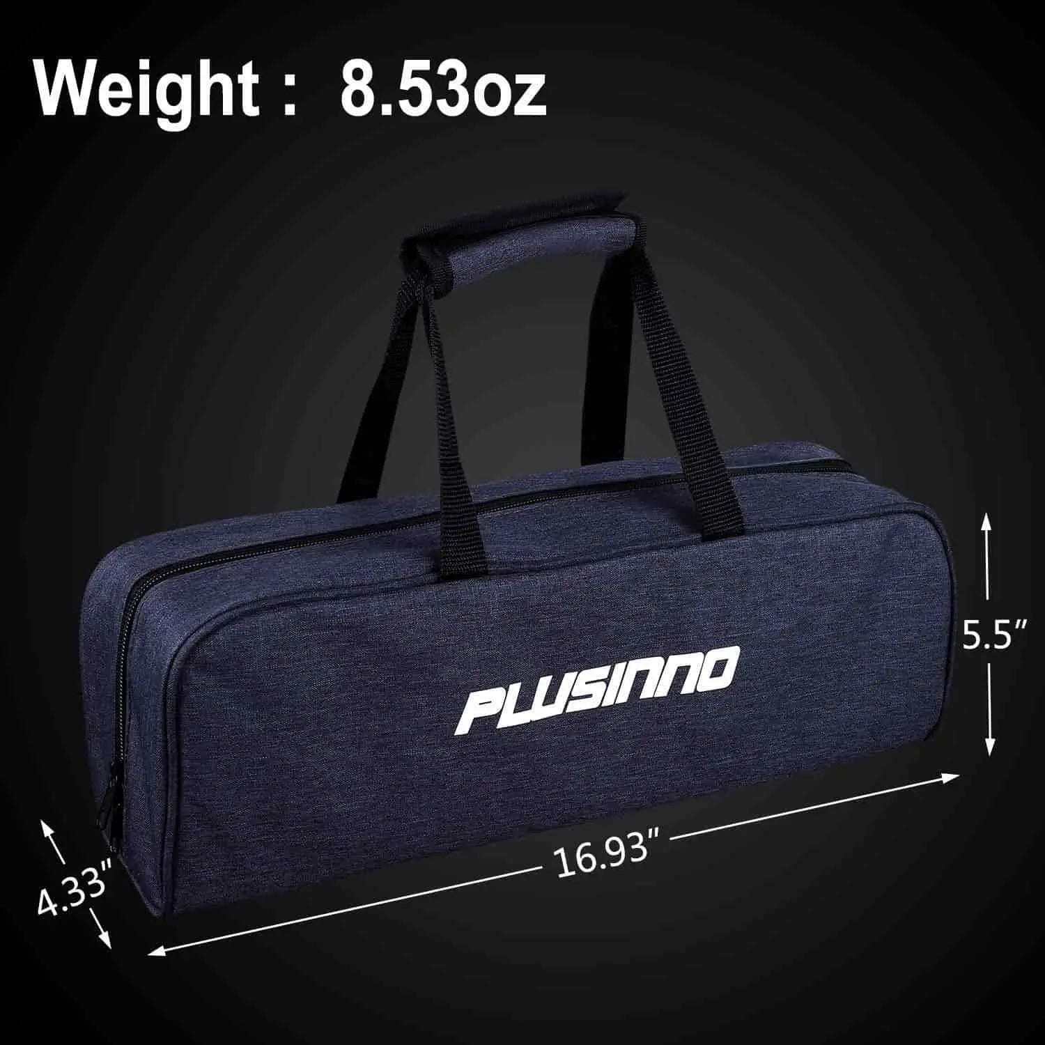 PLUSINNO Eagle Hunting Ⅵ Telescopic Fishing Rods and Reel Combos with Carrier Bag