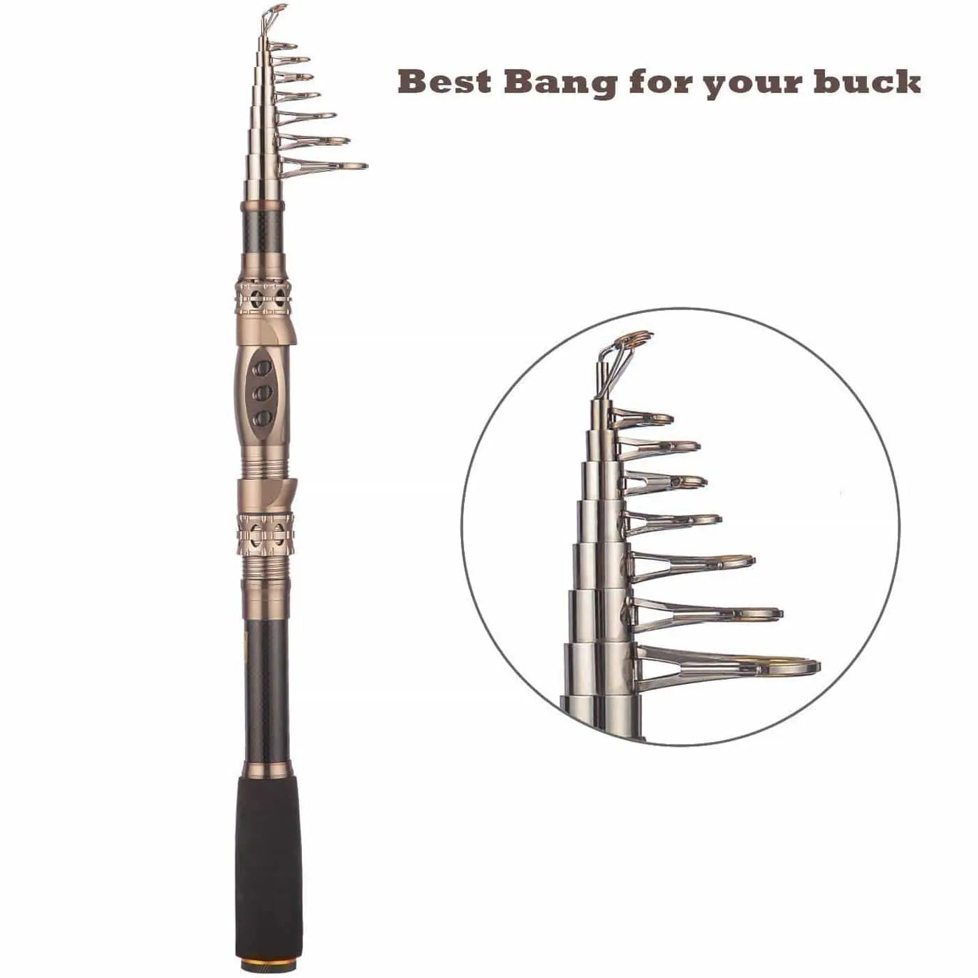 PLUSINNO Eagle HuntingⅠTelescopic Fishing Rods and Reel Combos – Plusinno
