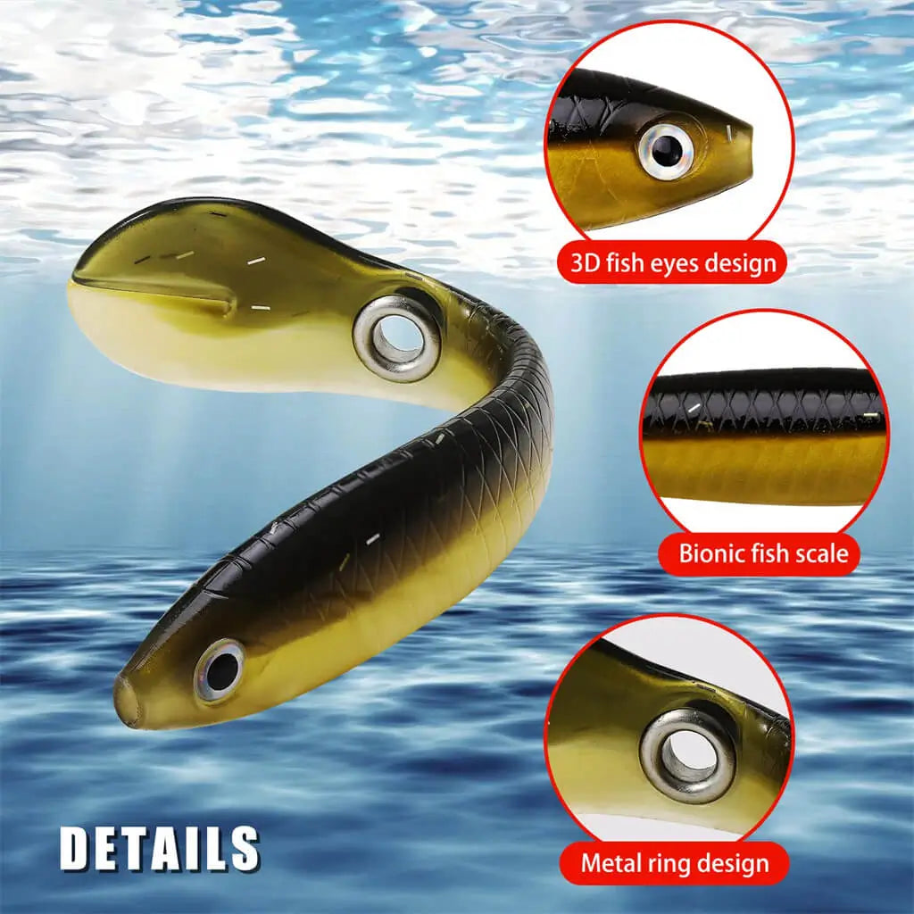 Soft Bionic Fishing Lures – Plusinno